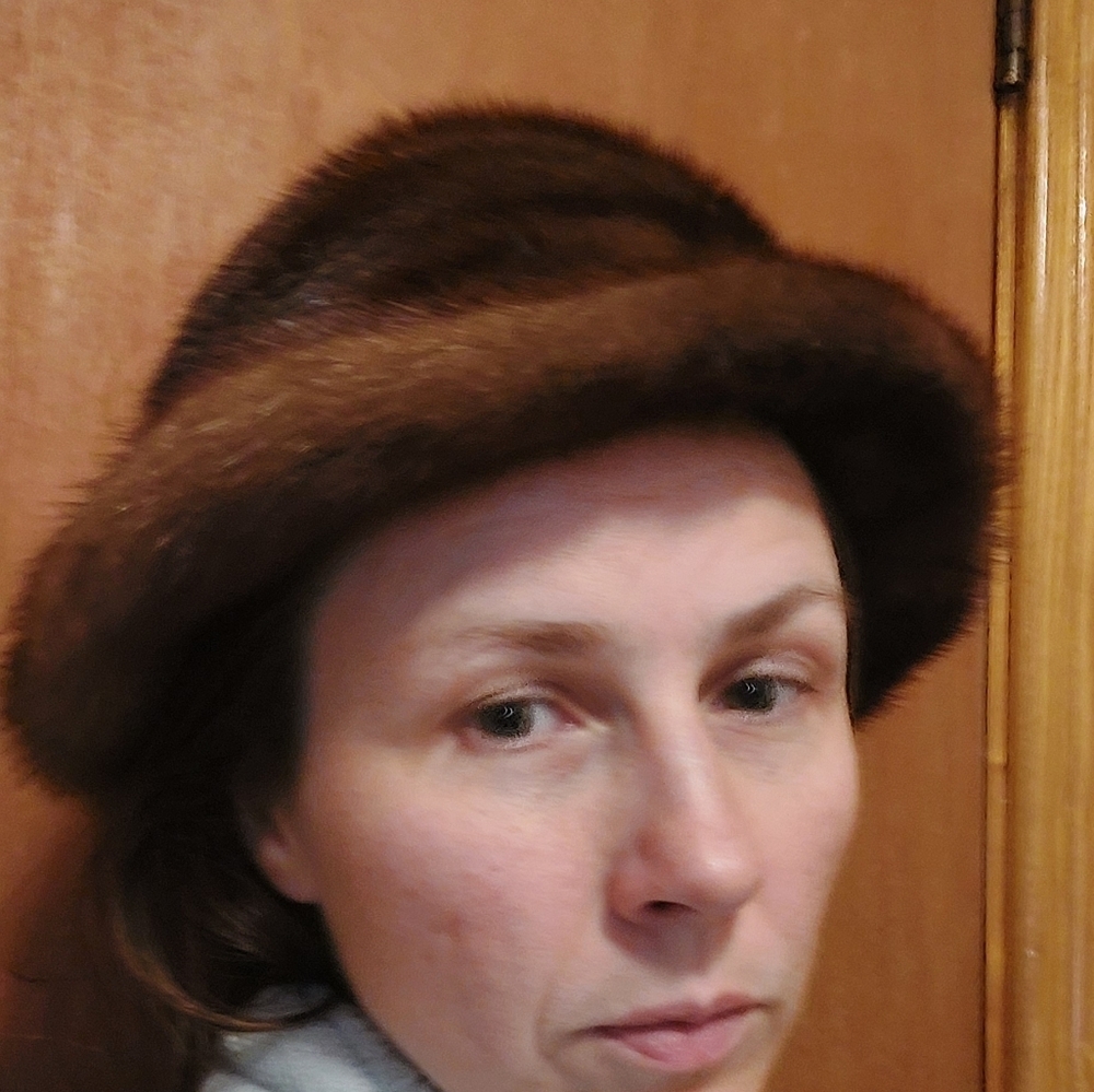 Vintage  Dolores mink hat